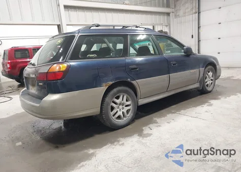 2003 Subaru Outback из США, поврежденный, VIN 4S3BH675437620237